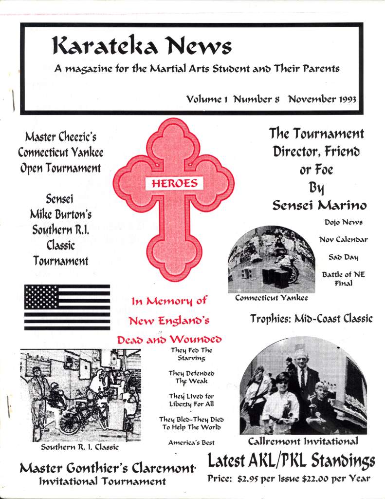 11/93 Karateka News